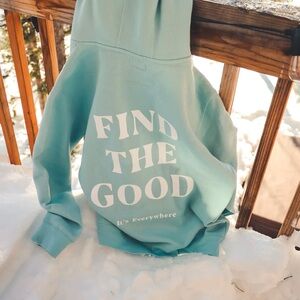 New Find the Good sweatshirt hoodie L